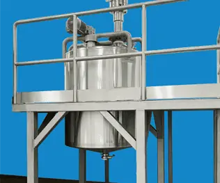 Jacketed Heating & Cooling Mixing Tanks